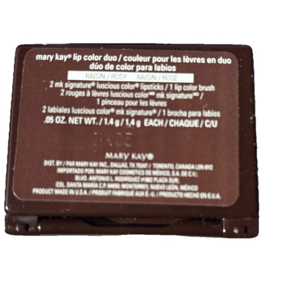 New Mary Kay Lip Color Duo Raisin / Rosy #012747 - Picture 4 of 5